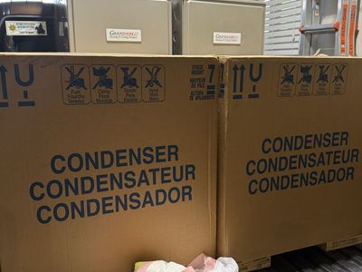 Grand Aire M2 2W2D3H Heating (Furnace) & Cooling (AC) Units - 4 total- New in Box