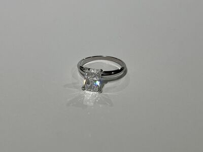 Laboratory Grown Single Diamond Ring