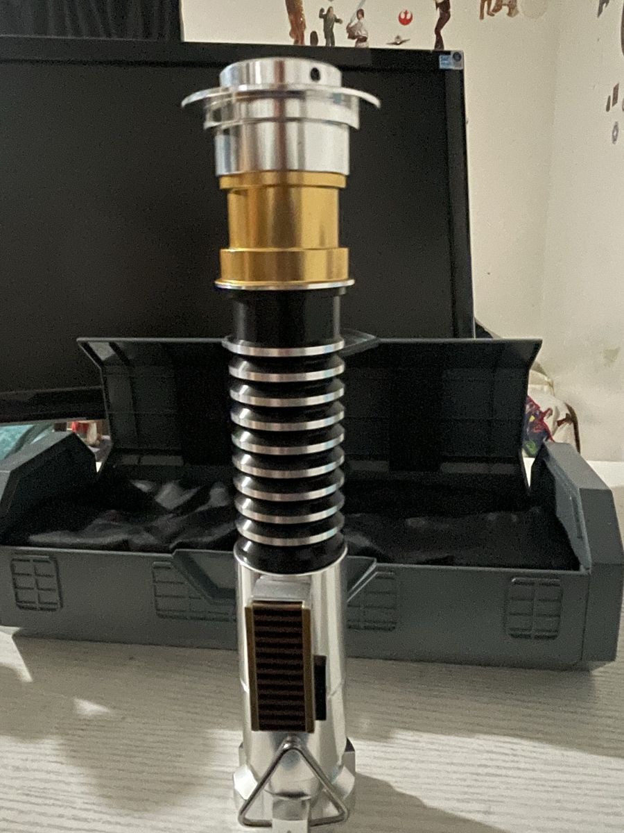 Star Wars Luke Skywalker Legacy Lightsaber Hilt from Galaxy's Edge - Used, Excellent Condition