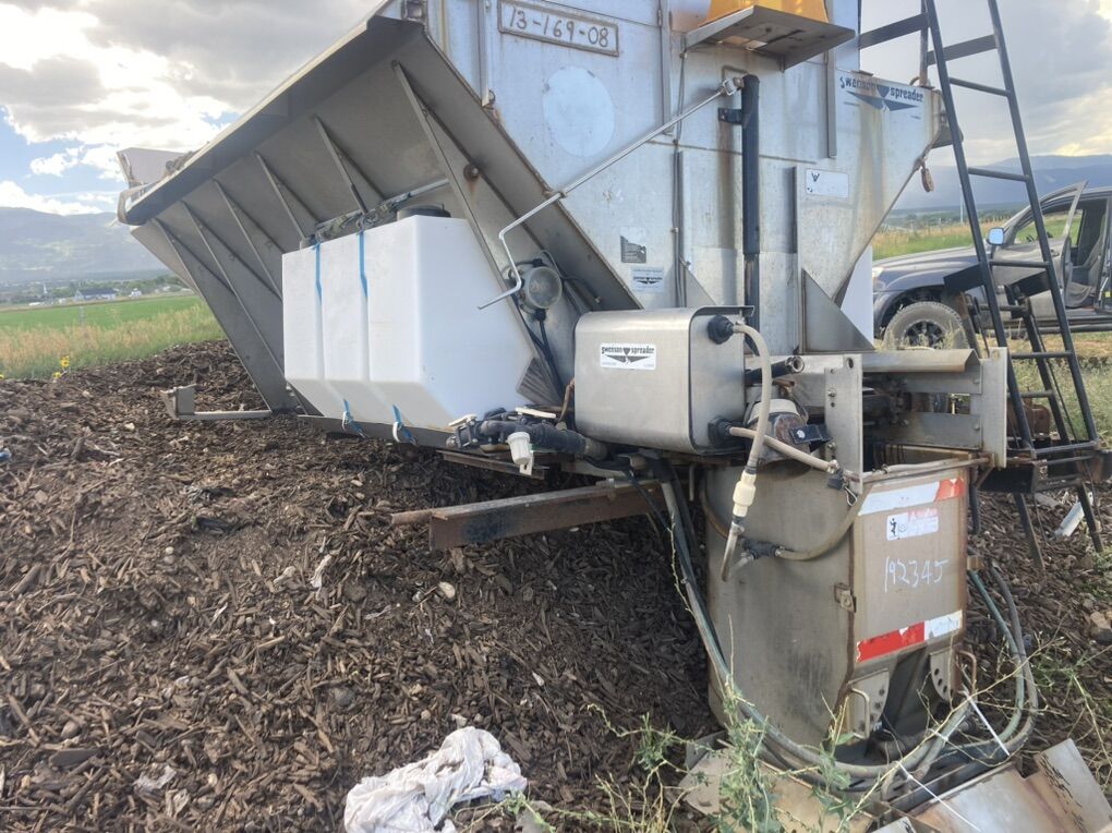 Snow Plow Salt Spreader And Wing Plow