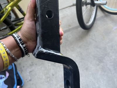 Black Steel Trailer Hitch Ball Mount Drop Receiver