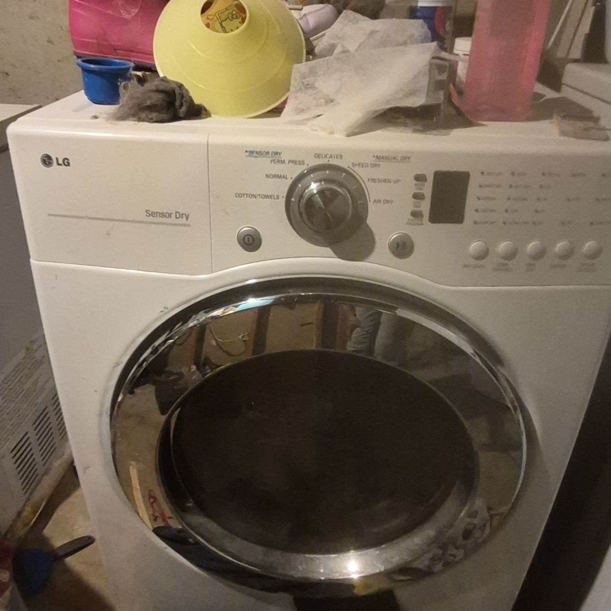 LG Sensor Dry Front-Load Electric Dryer