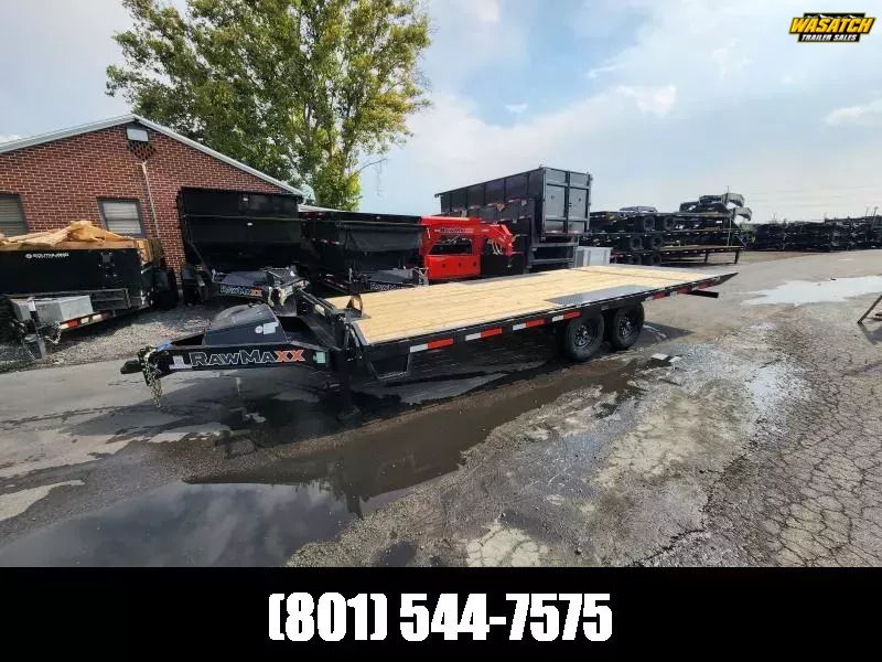 2026 RawMaxx 22' DTX 16K Deckover Tilt Equipment T