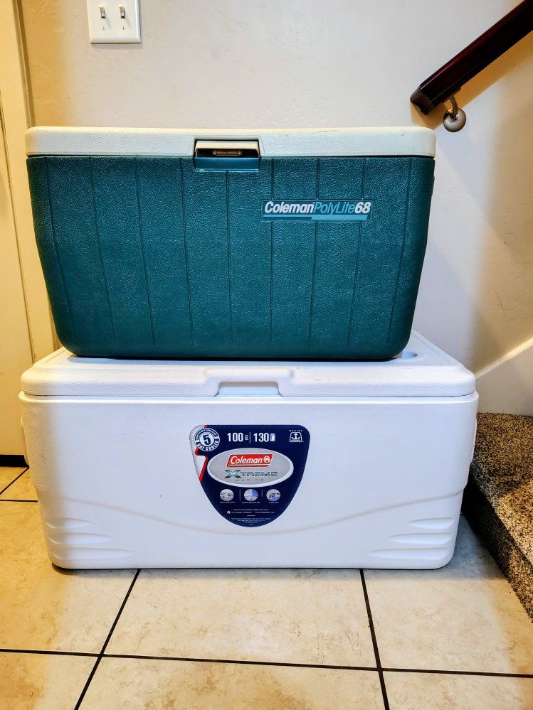 Coleman Xtreme Coolers 68qt - 100qt