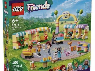 LEGO Friends Pet Adoption Day 42615 - NEW