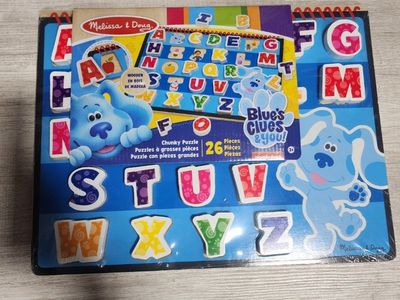 NEW. 3 Melissa&Doug Blues Clues baby learn items