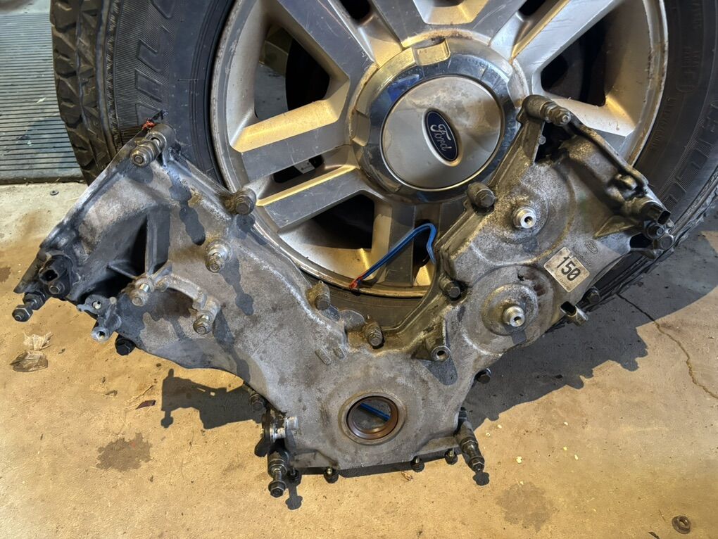 2004 F150 Timing Chain Cover 5.4 Triton