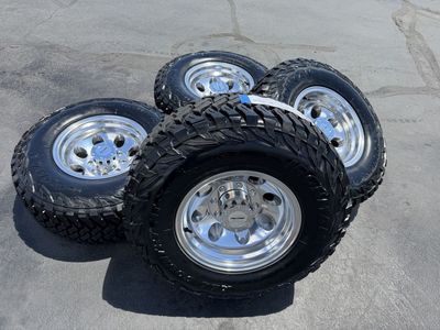 New LT285/75r16 Ironman MTX Pro comp Mod Alloy Mod 8x6.5 Ram Cummins Ford OBS F250 F350 Chevy 2500 3500 GMC Duramax Dodge 8 lug