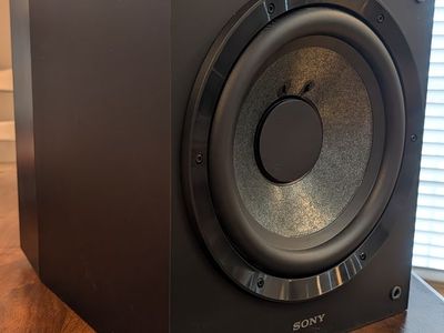 Sony 10" Active Subwoofer with Bass Reflex