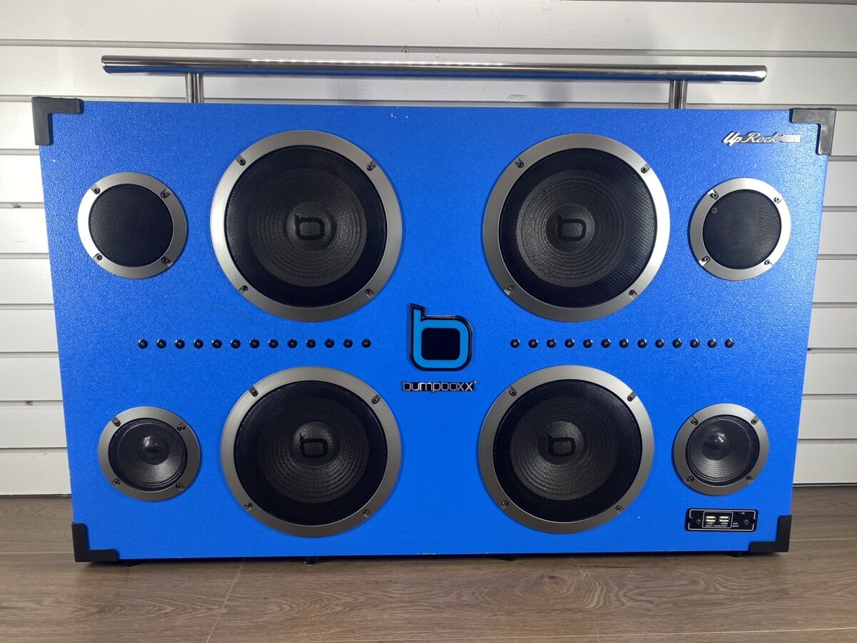 BUMPBOXX UPROCK V1S 1000W RETRO BOOMBOX BLUETOOTH W/MIC #WCP027921
