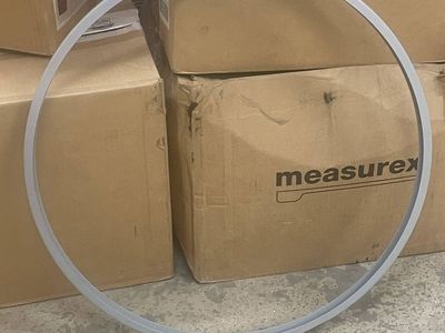 Unused Universal 55-Gallon Drum Lever-Lock Rings – 24" Metal