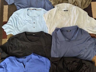 8 mens Jmierr brand shirts