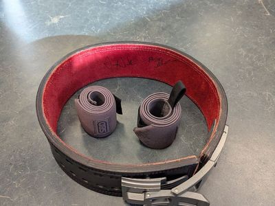 Ronnie Coleman Autographed Lifting Belt
