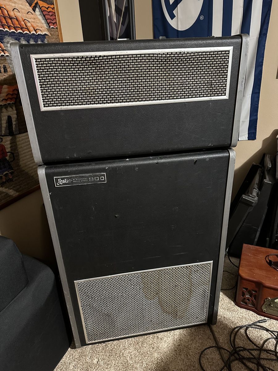 Leslie Model 900 Rotating Speaker System With Preamp