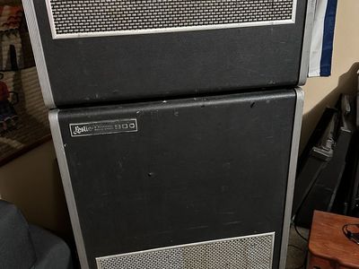 Leslie Model 900 Rotating Speaker System With Preamp