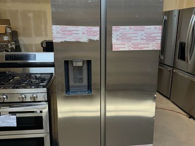 New Scratch and Dent Samsung 27.4 cu. ft. Standard Depth Side-by-Side Refrigerator