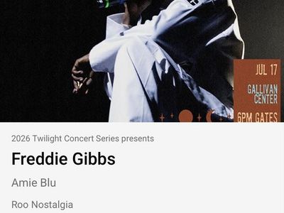 Freddie Gibbs SLC Twilight Friday July 17
