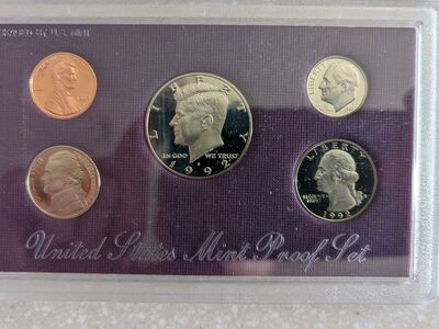 1992 US mint Coin Set