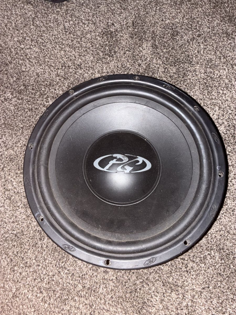 12” subwoofers setup