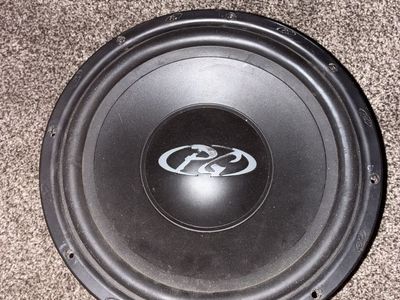 12” subwoofers setup