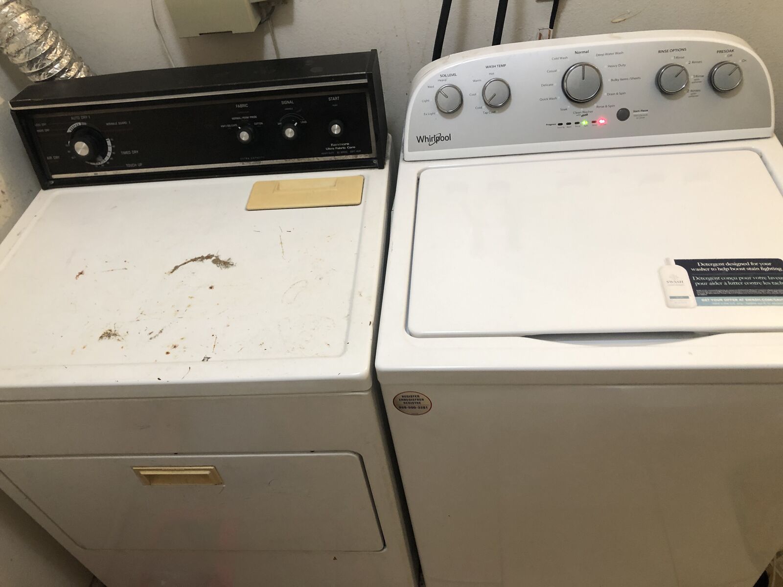 Electric Washer and dryer