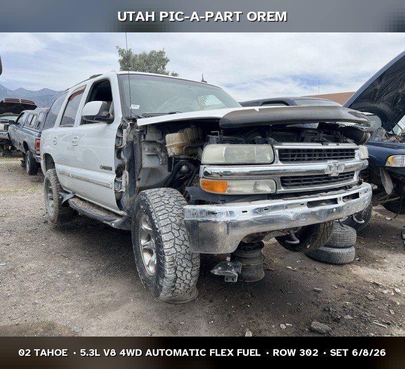 2002 Chevrolet Tahoe GMT800 Parts - UTPAP Orem