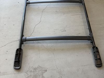 4 Runner OEM Black Roof Rack Rails & Cross Bars