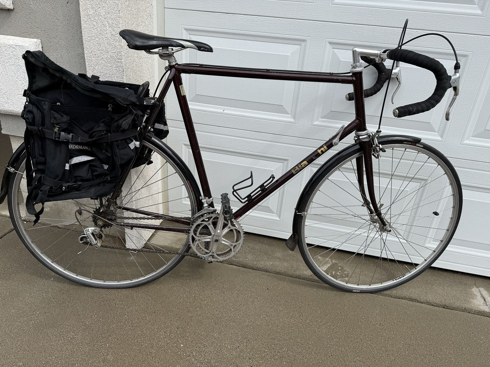 Classic Bianchi road bike (mid-1980s)
