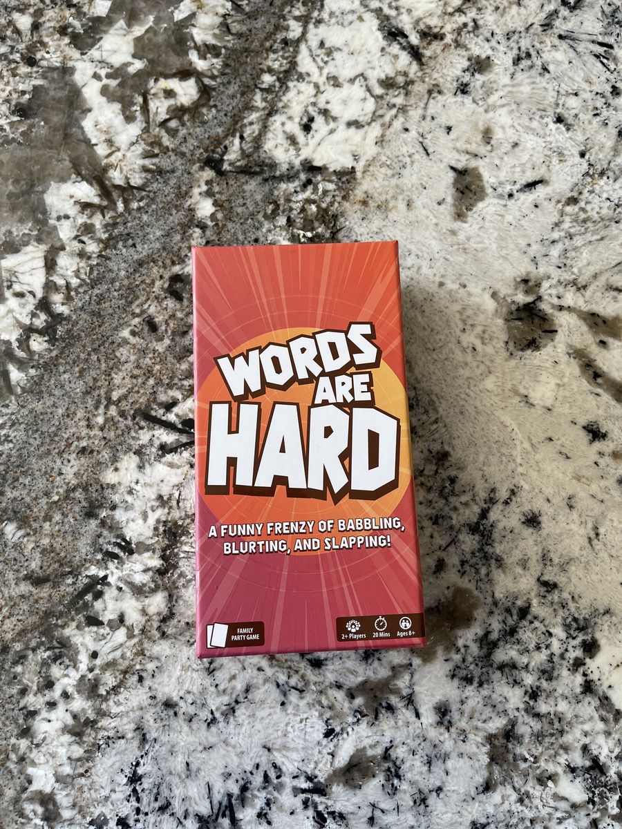 Words Are Hard Card Game