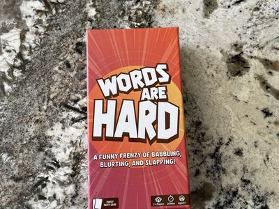 Words Are Hard Card Game
