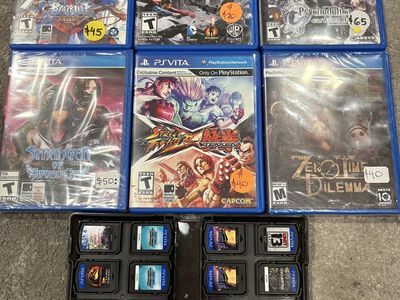 PS Vita Games - Please Read Description
