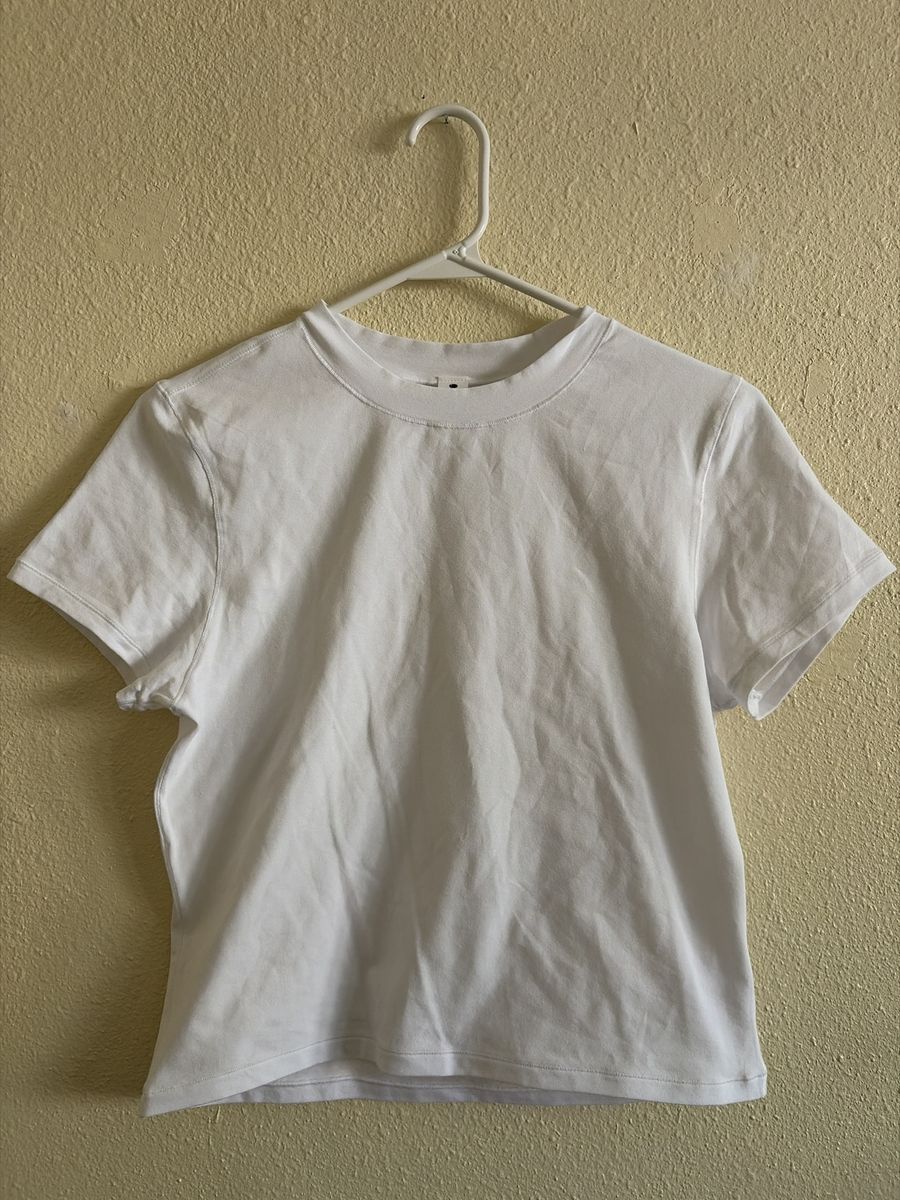 Woman’s size L white tee