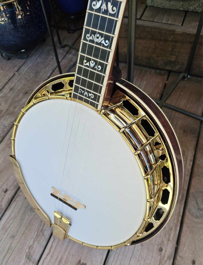 recording king banjo.