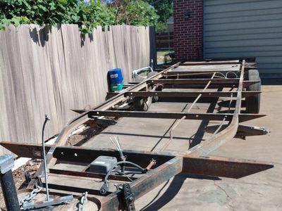 23x8 trailer frame