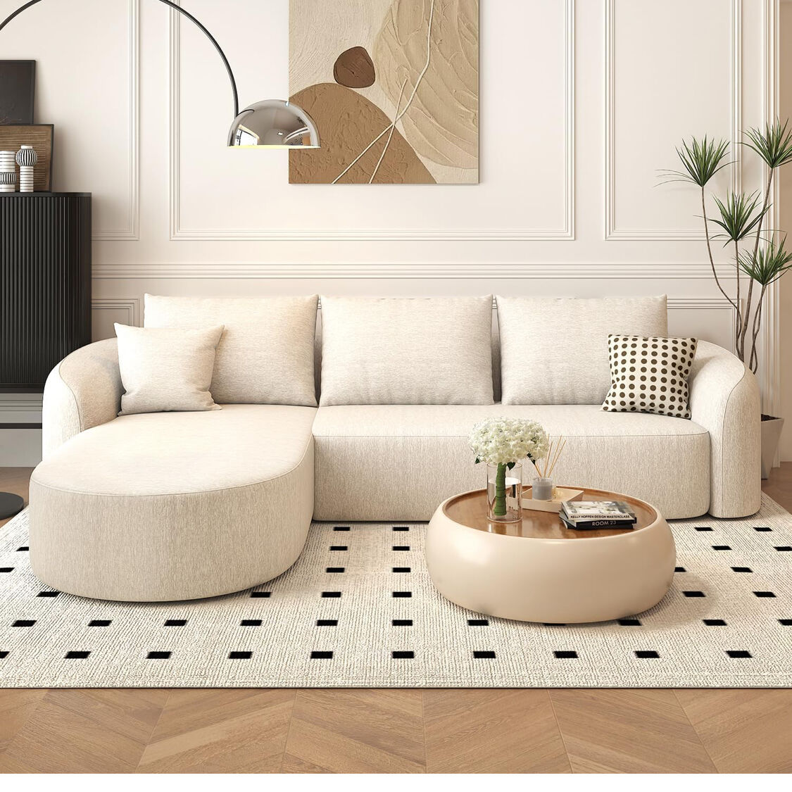 NEW Modular Sectional Couches Boneless white