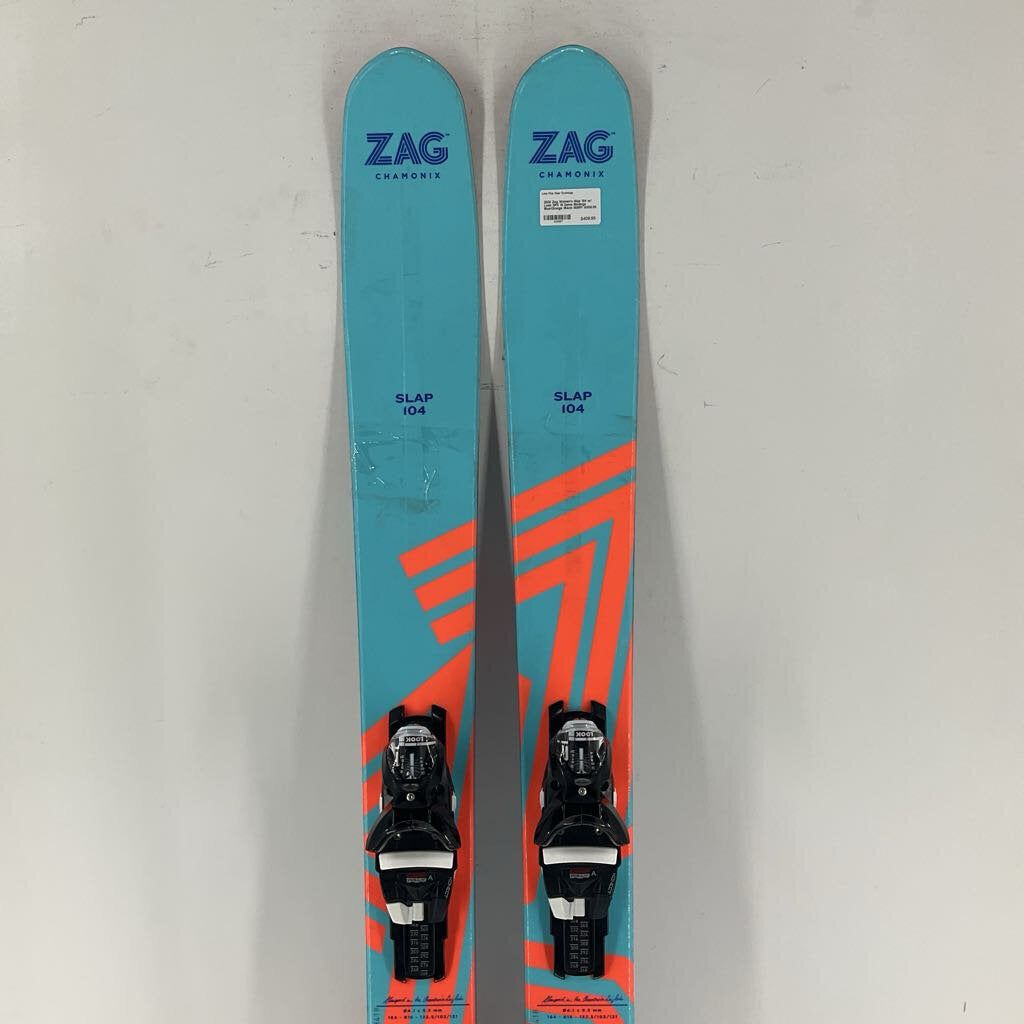 2025 Zag Women's Slap 104 w/ Look SPX 12 Demo Bindings