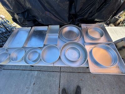 17 Vintage Wilton Various Sz Aluminum Baking Pans