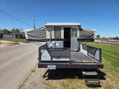 2006 Scorpion 18' Toy Hauler with Fleetwood Popup