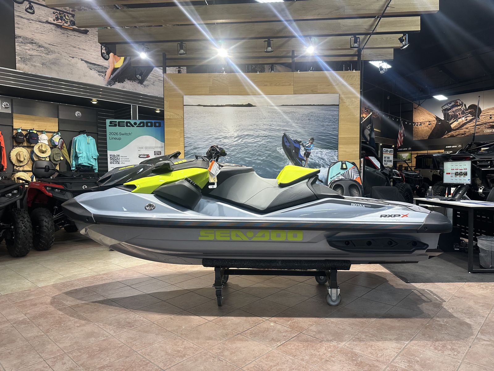 2025 SEA-DOO RXP-X 325 Ice Metal and Manta Green -