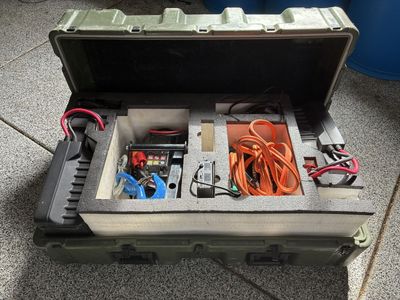 Power Hawk 12V Portable 4000 lb Winch Kit