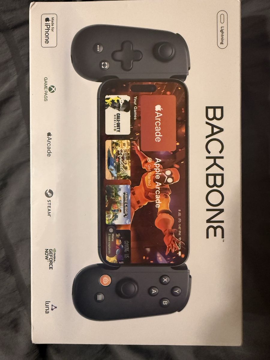 Backbone One Mobile Gaming Controller for iPhone - Lightning - New