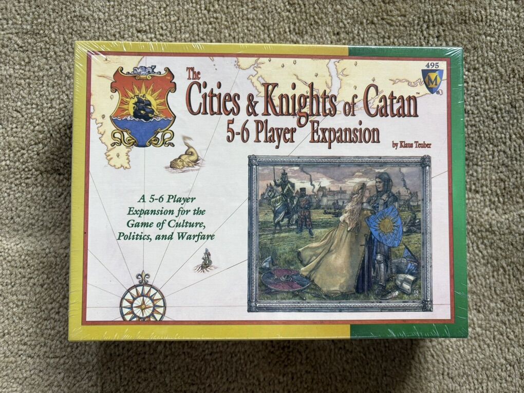 NEW Cities & Knights of Catan 5-6 Player Expansion