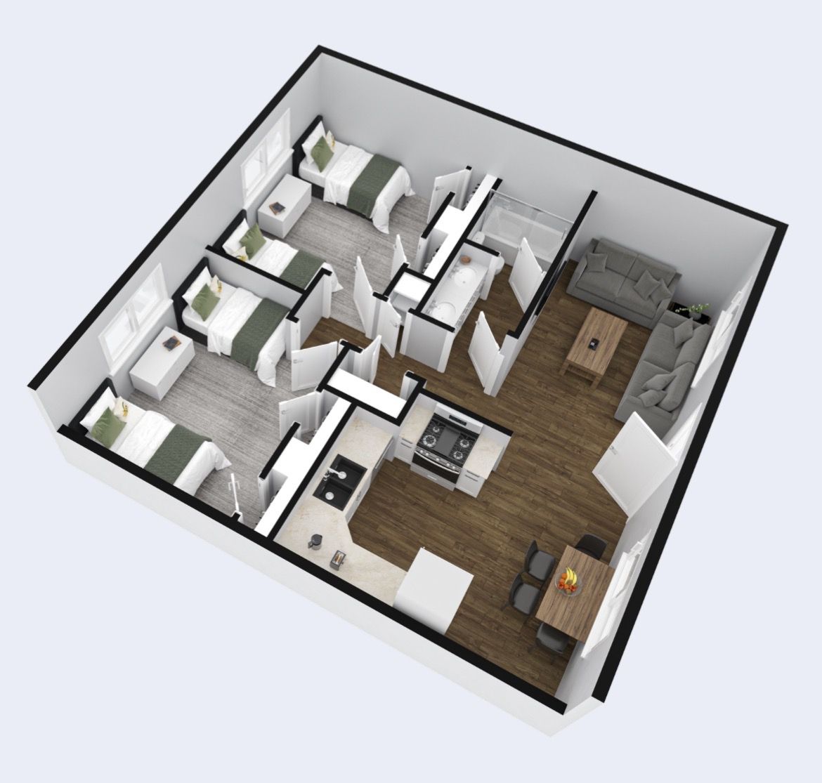 USU Housing – FIRST MONTH FREE + Transfer Fee Paid! University Landing