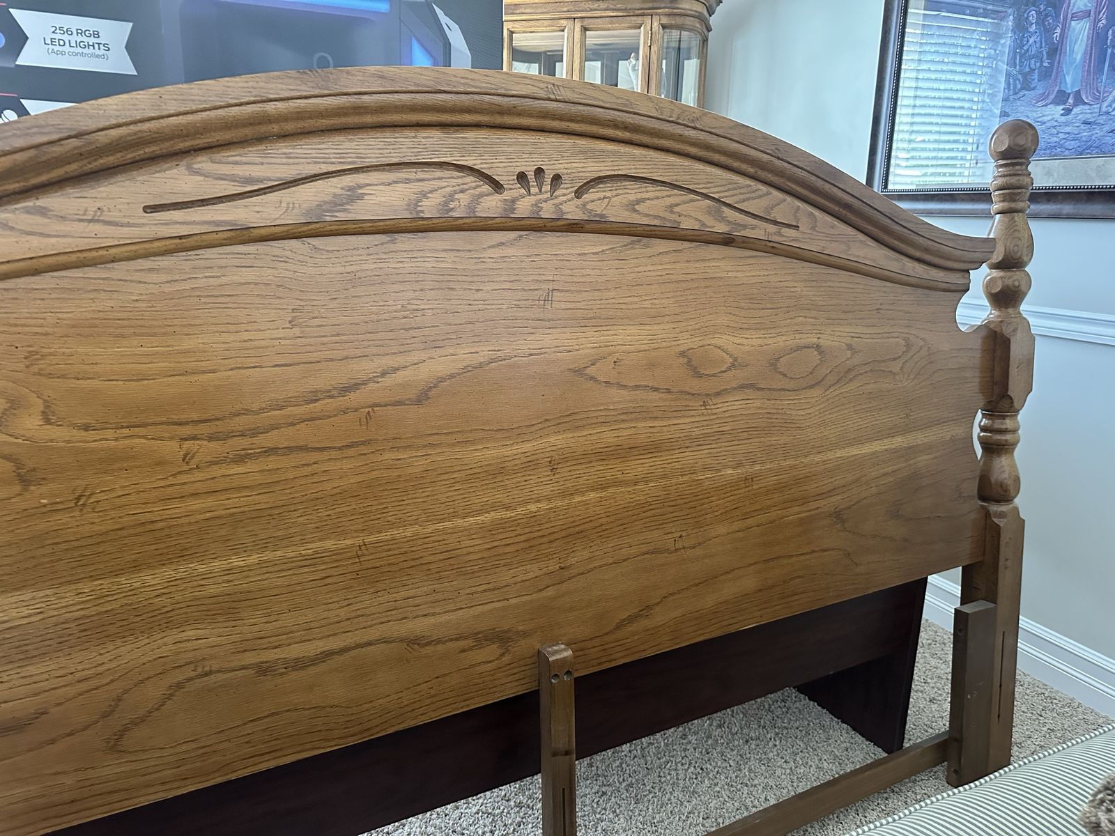 Queen head board