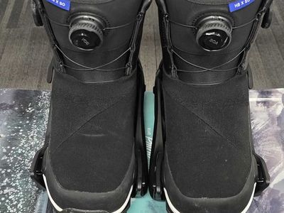 Used Burton Highshot X Step-on Snowboard Boot+Binding Womens 8(25/26)