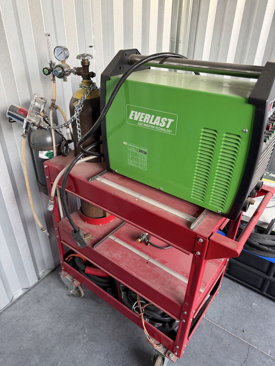 Multi process welder with cooler, Everlast 256