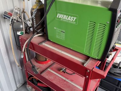 Multi process welder with cooler, Everlast 256