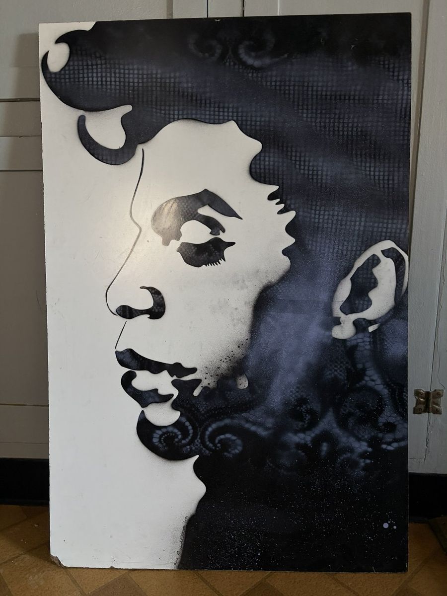 Pop Art Style Prince Portrait Painting