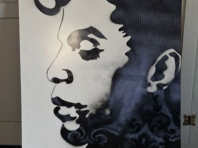 Pop Art Style Prince Portrait Painting