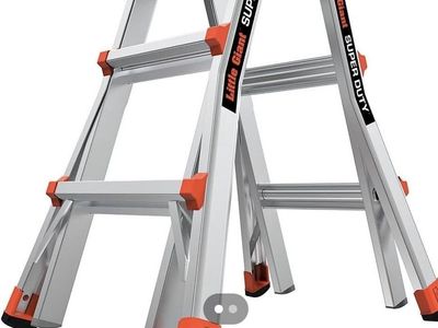 Little Giant 10401 Super Duty Multi-Position Aluminum Ladder